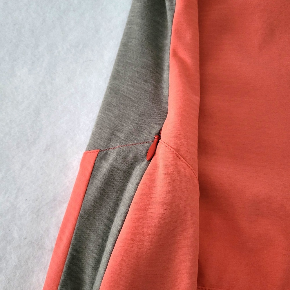 Title Nine Shella Tank Dress Size XS Tennis Golf Pickleball Orange Gray Womens - Picture 3 of 12